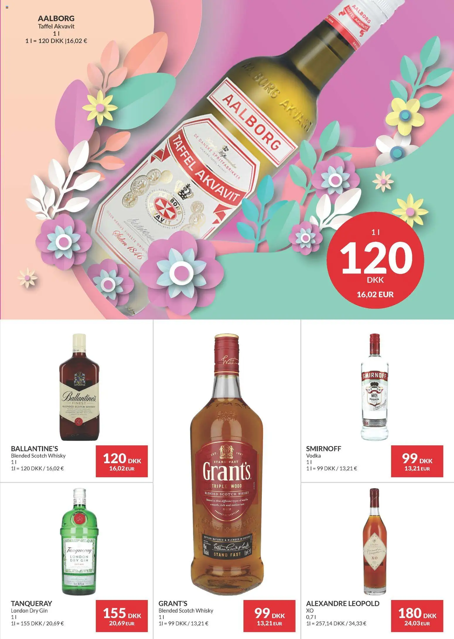 Nielsen Discount tilbudsavis – gyldig fra 19.03.2026 | Side: 6 | Produkter: Gin, Vodka, Whisky