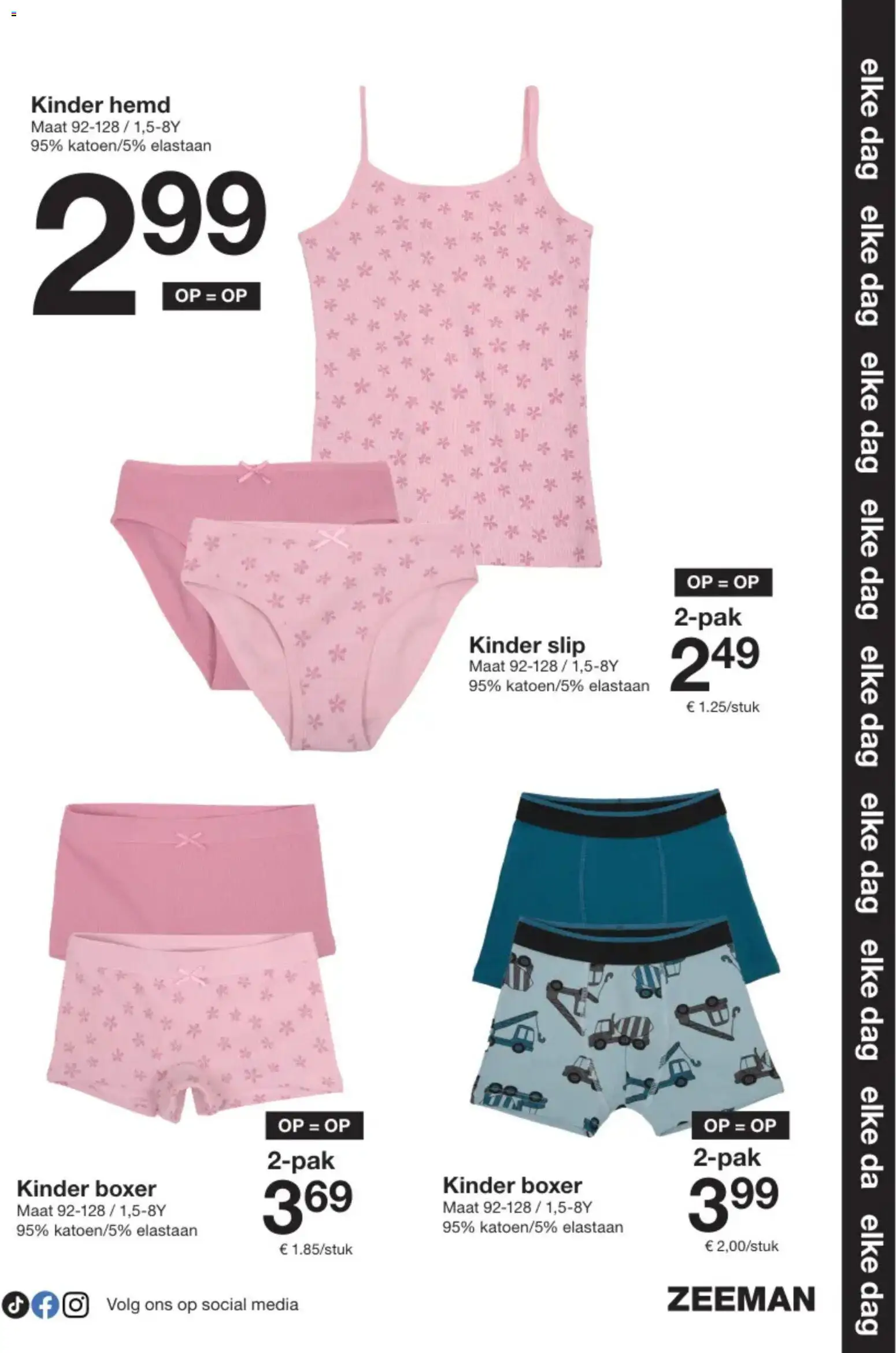 {H1} | Pagina: 19 | Producten: Slip, Kinder, Hemd