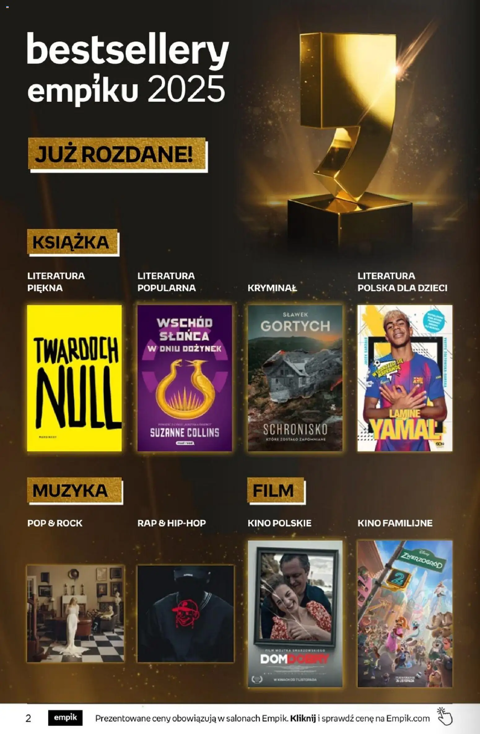 Empik promocje - Tom kultury Książki od 25.02.2026 | Strona: 2