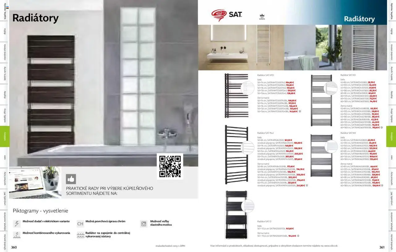 Nové Siko akcie – leták je platný od 01.09.2025 | Strana: 181 | Produkty: Osvetlenie, Radiátory, Radiator