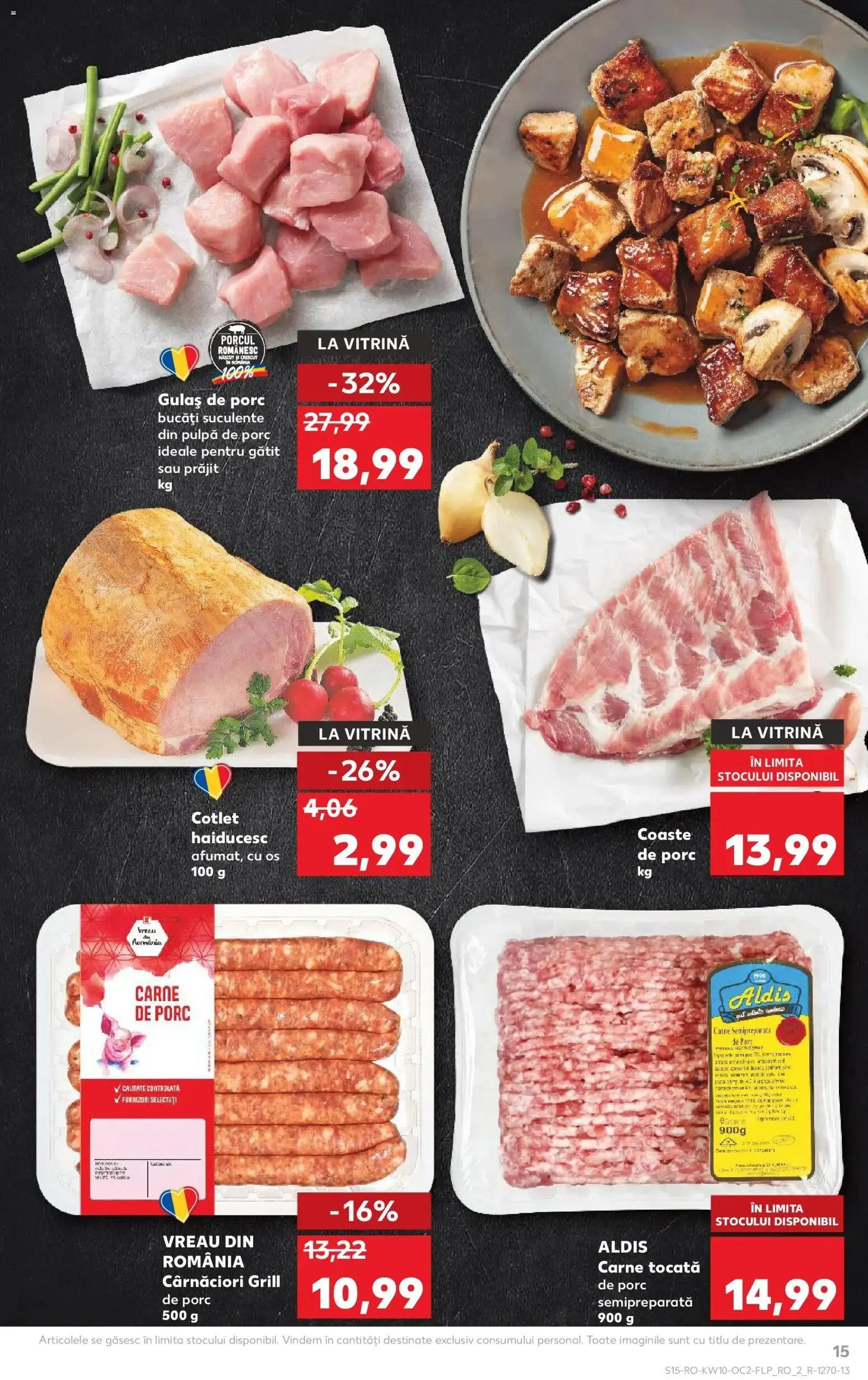 Noul catalog Kaufland – valabil de la 04.03.2026 | Pagină: 15 | Produse: Grill, Lait de coco, Vitrină, Carne De Porc