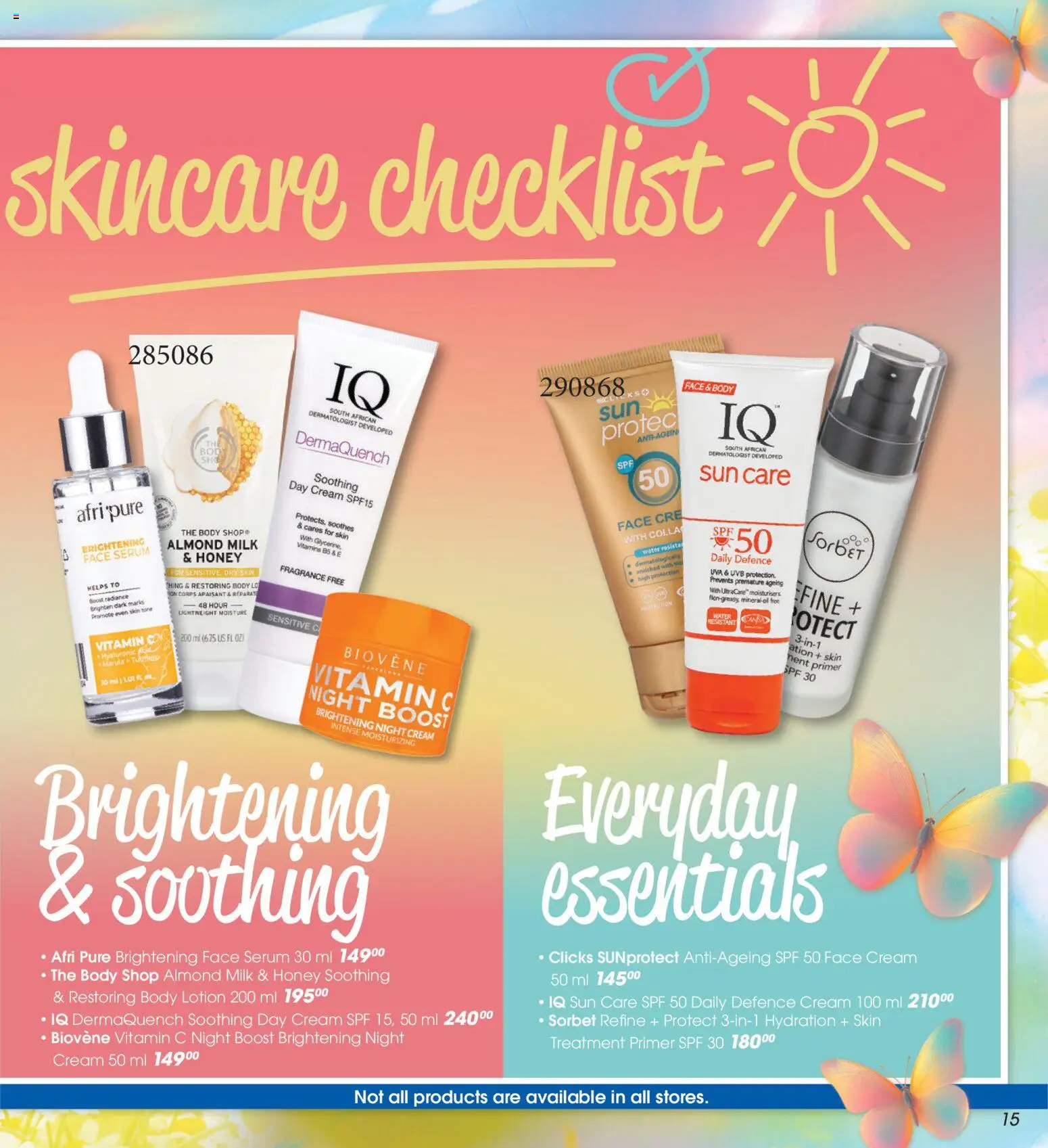 New Clicks catalogue – valid from 30.10.2025 | Page: 15 | Products: Vitamins, Oil, Cream, Night cream