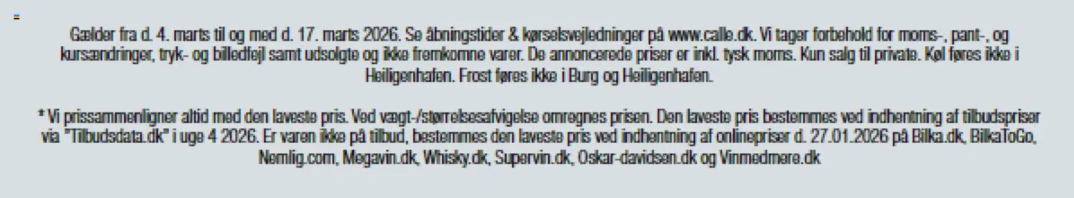 Calle tilbudsavis – gyldig fra 04.03.2026 | Side: 19
