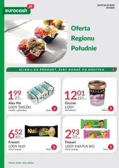 Pogląd oferty "Eurocash Gazetka - Mrożonki" - ważna od 06.07.2025