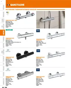 Bricoman - Prévisualisation de Bricoman catalogue valide à partir de 19.03.2025 | Page: 328 | Produits: Poignées, Douche, Cartouche