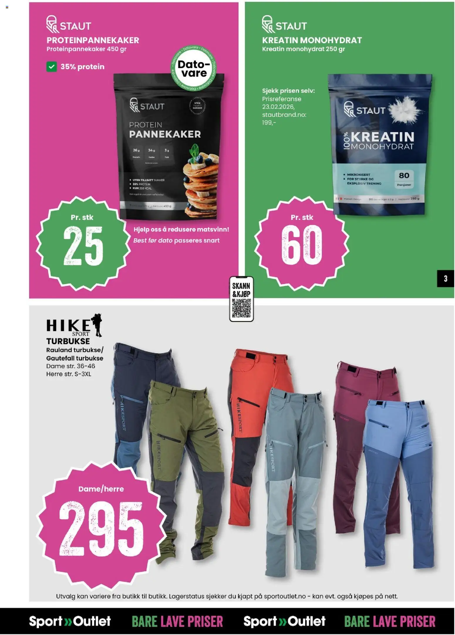 {H1} | Side: 3 | Produkter: Sukker, Skrue, Necessär