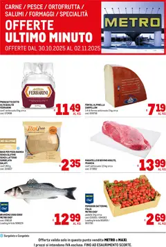 Anteprima del volantino Metro Offerte Freschissimi catalogo valido a partire dal 30.10.2025