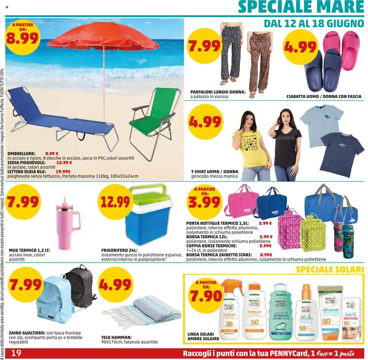 Volantino PENNY del 05.06.2025 | Pagina: 19 | Prodotti: Pantaloni, Zaino, Borsa termica, Bretelle