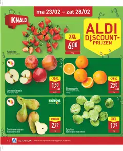 Aldi folder week 9 - Voorbeeld van een folder van Aldi, geldig van 23.02.2026 | Pagina: 2 | Producten: Sinaasappels, Aardbeien
