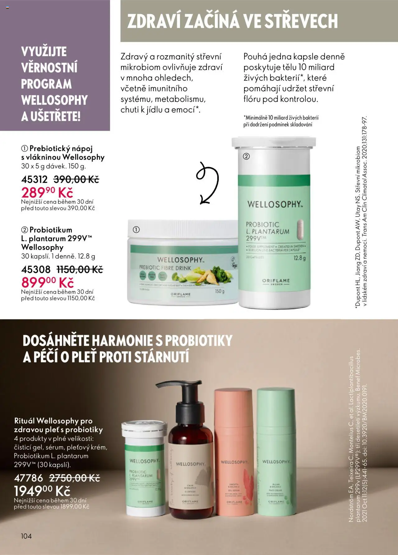 Oriflame katalog č.13/2025 od 07.09.2025 | Strana: 104 | Produkty: Clin, Kapsle