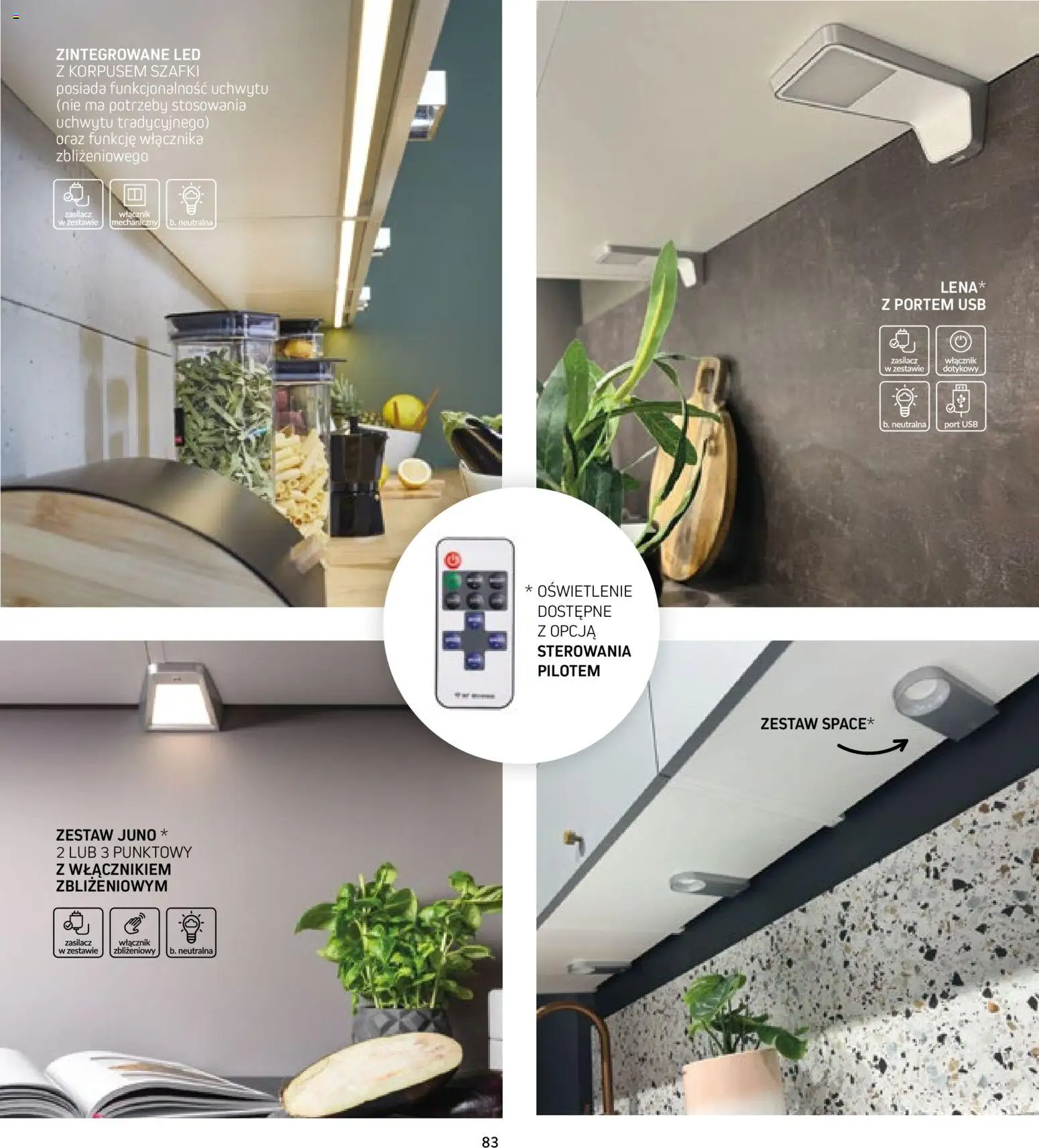 Komfort Gazetka - Katalog kuchnie od 15.12.2025 | Strona: 83 | Produkty: USB