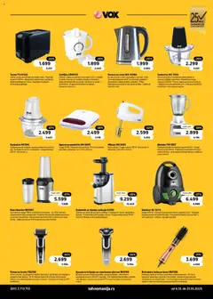 Tehnomanija katalog - pregled Tehnomanija kataloga - važi od 06.10.2025 | Strana: 12 | Proizvode: Mikser, Toster, Blender, Baterije