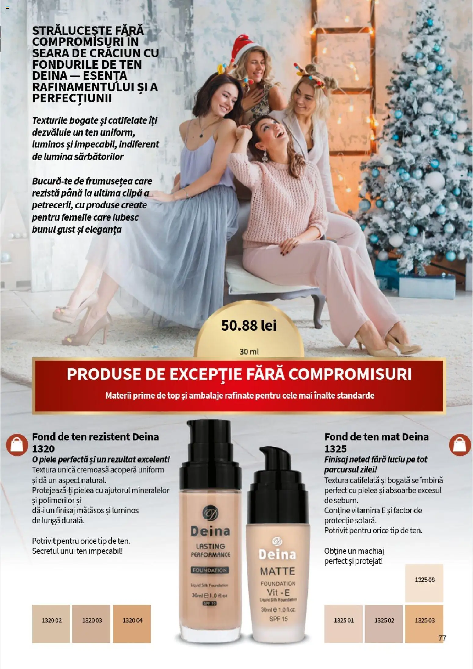 Noul catalog Lady’s – valabil de la 10.11.2025 | Pagină: 79 | Produse: Fond de ten, Tavuk suyu, Top, Machiaj