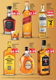 Náhled letáku Kaufland Polsko leták - Barek od 19.03.2026 | Strana: 15 | Produkty: Whiskey, Whisky, Red Label, Jack Daniel’s