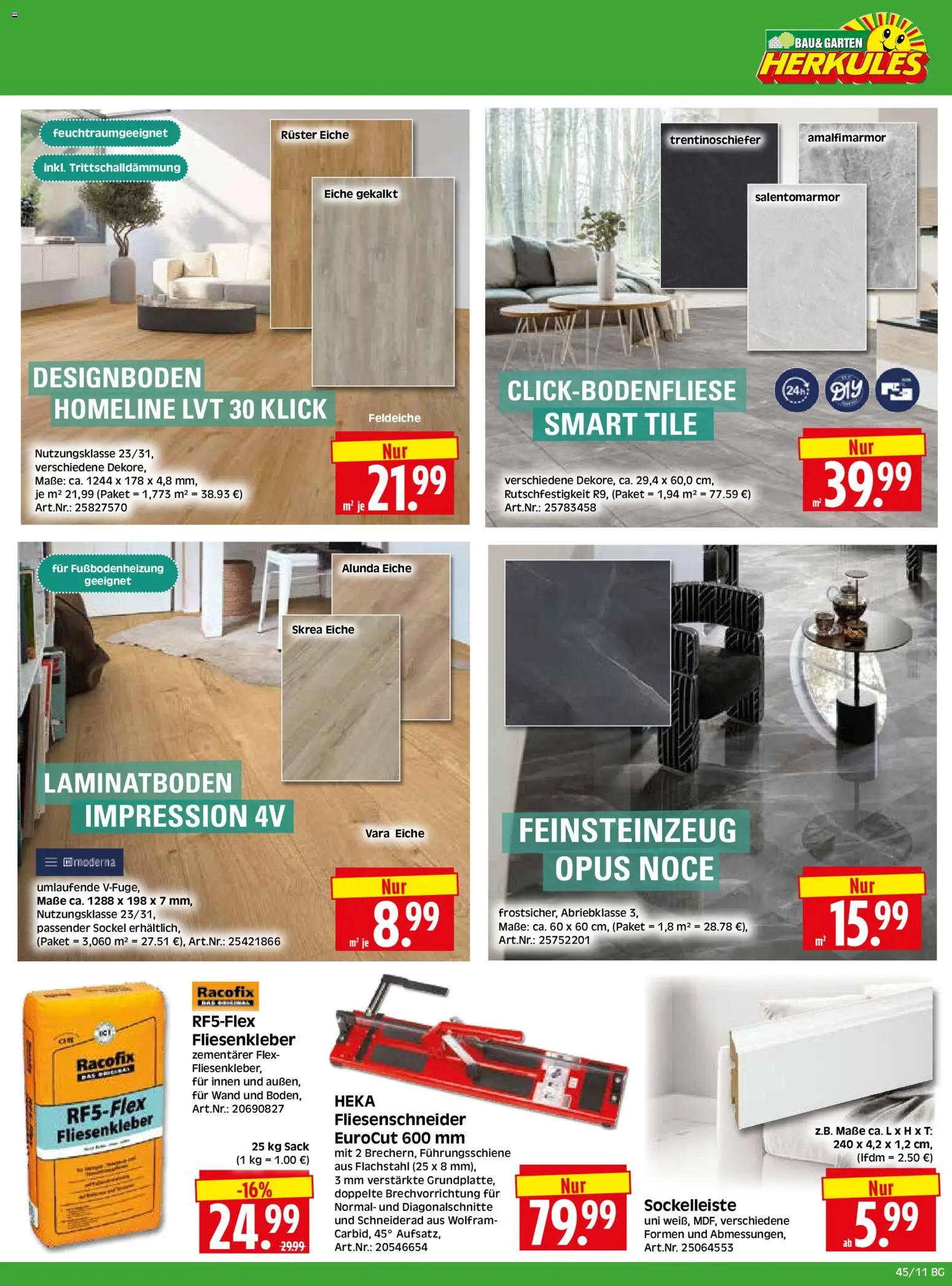 HERKULES Bau & Garten – gültig ab 03.11.2025 | Seite: 11