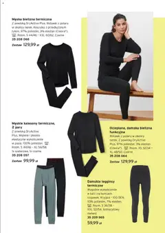 Pogląd oferty "Tchibo promocje" - ważna od 21.10.2025 | Strona: 13 | Produkty: Bielizna, Legginsy