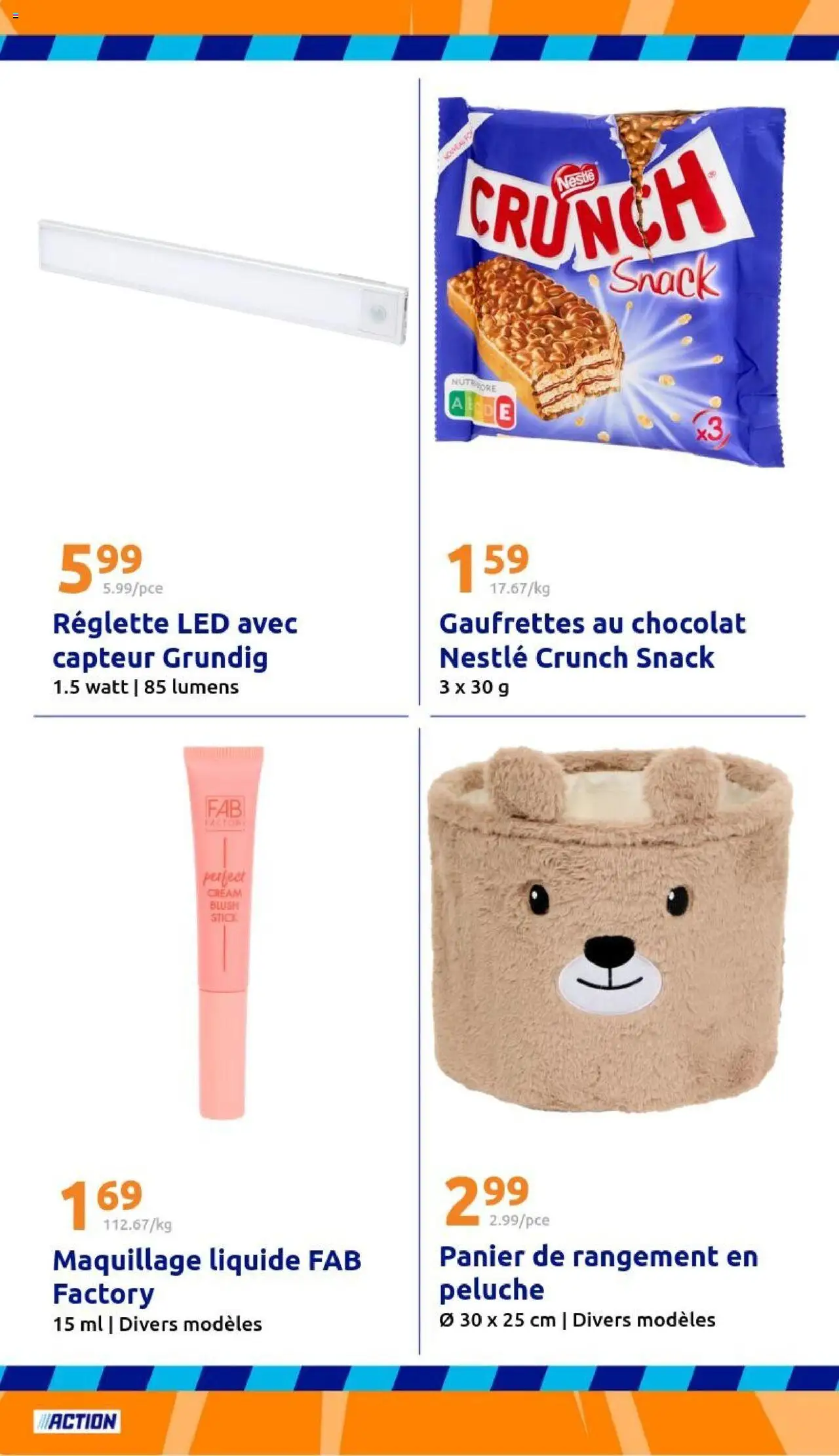 {H1} | Page: 34 | Produits: Peluche, Maquillage, Panier, Chocolat