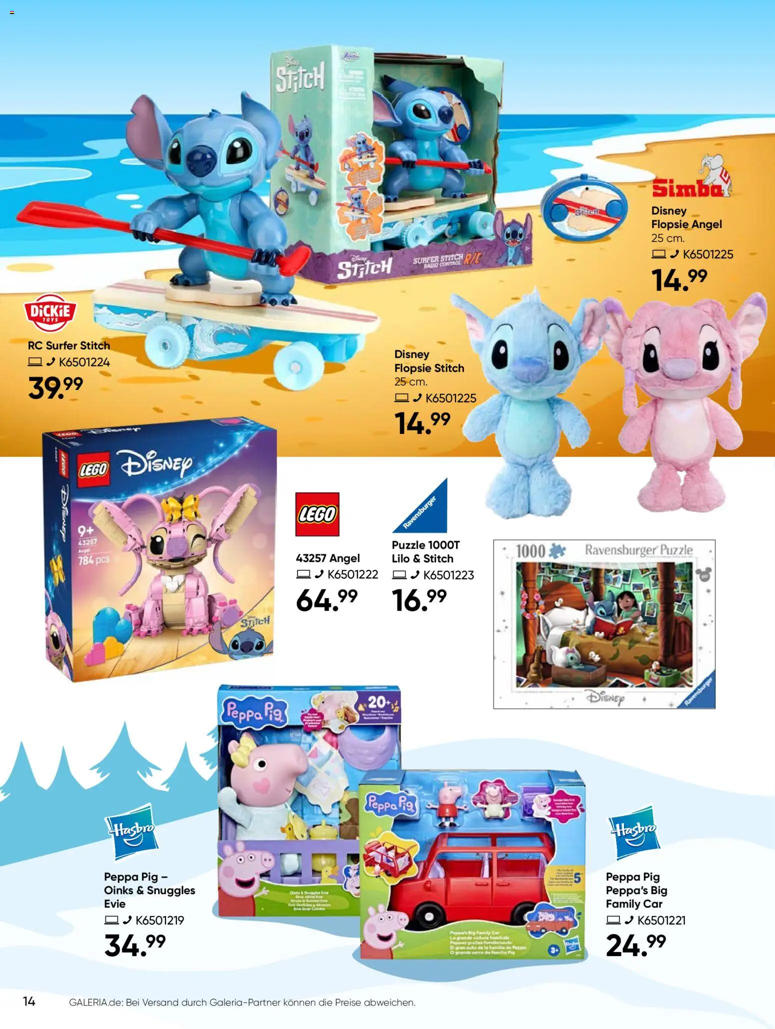 Galeria Karstadt Kaufhof  Weihnachtsmagazin – gültig ab 27.10.2025 | Seite: 14