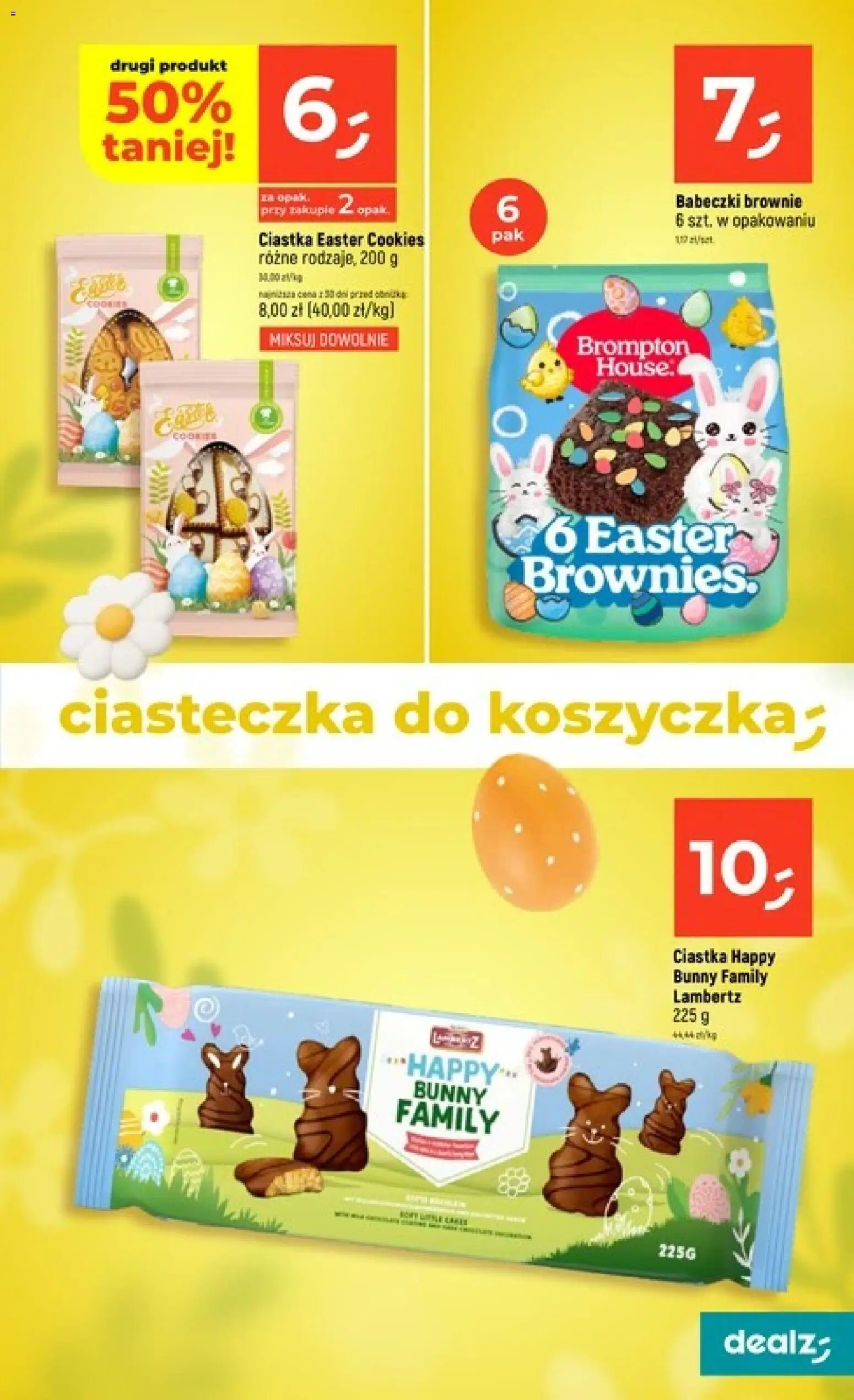 Dealz gazetka od 05.03.2026 | Strona: 13 | Produkty: Babeczki, Brownie, Ciastka, Ciasteczka