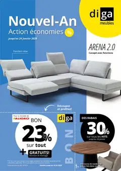 Aligro Aktionen Diga Chavannes, Matran, Genève, Sion, Schlieren, Gossau SG, Frauenfeld, Rapperswil-Jona, Sargans, Bern, Brüttisellen, Prattel ab 01.01.2026 gültig