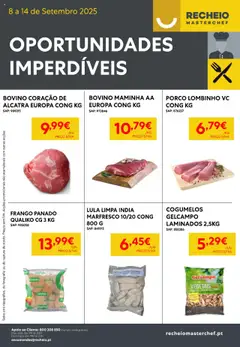 Pré-visualização Recheio - Oportunidades Imperdíveis válido de 08.09.2025