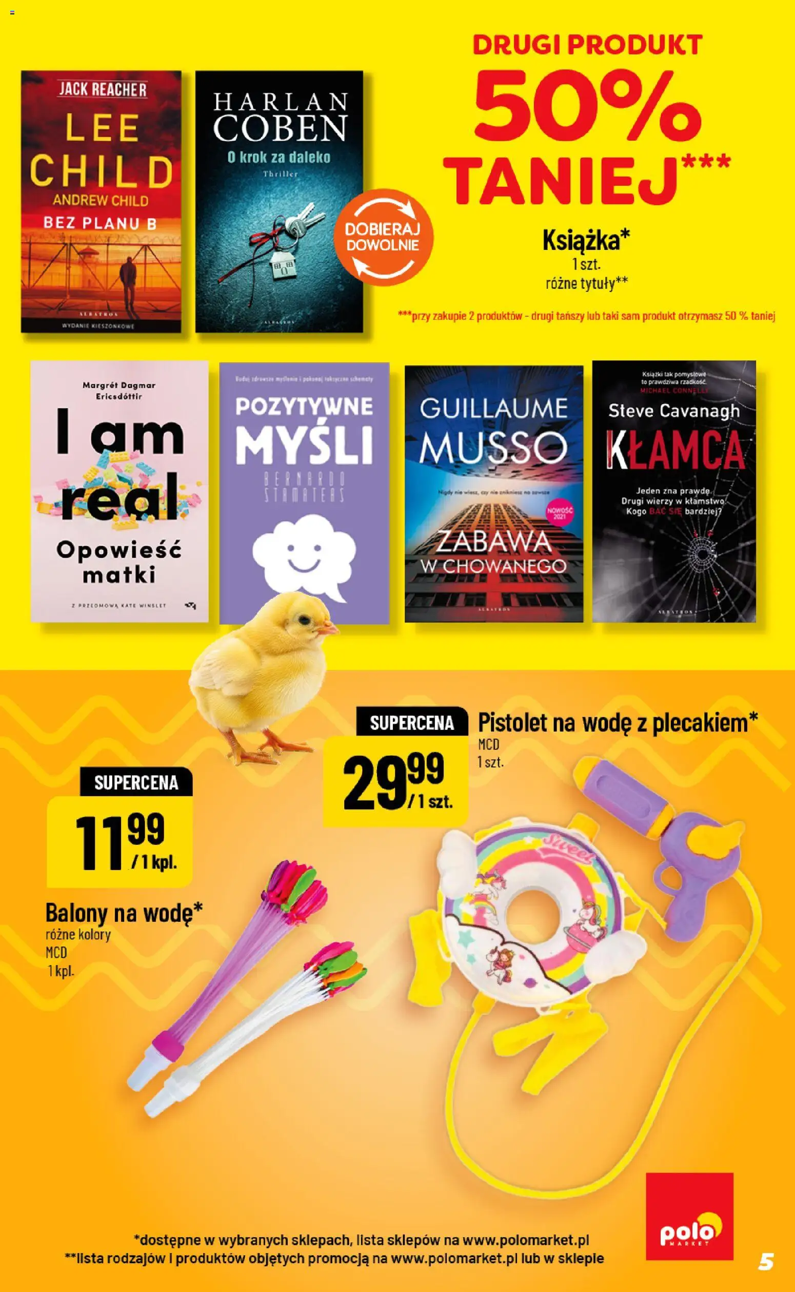 POLOmarket gazetka - Inspirujący Tydzień od 25.03.2026 | Strona: 5 | Produkty: Książki