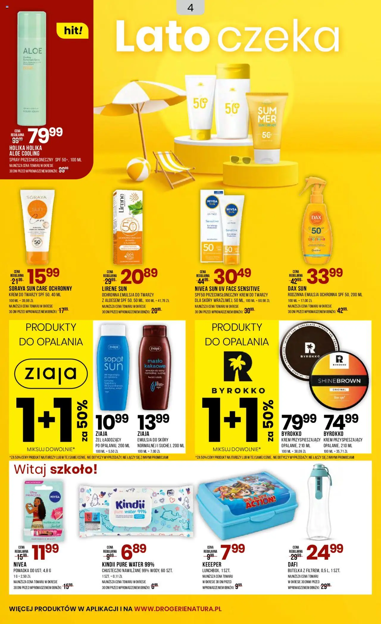 Drogerie Natura Gazetka od 22.08.2025 | Strona: 4 | Produkty: Pomadka, Krem, Krem do twarzy