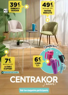 Centrakor - Prévisualisation de Centrakor catalogue Ambiance cocooning à prix tout doux valide à partir de 01.09.2025
