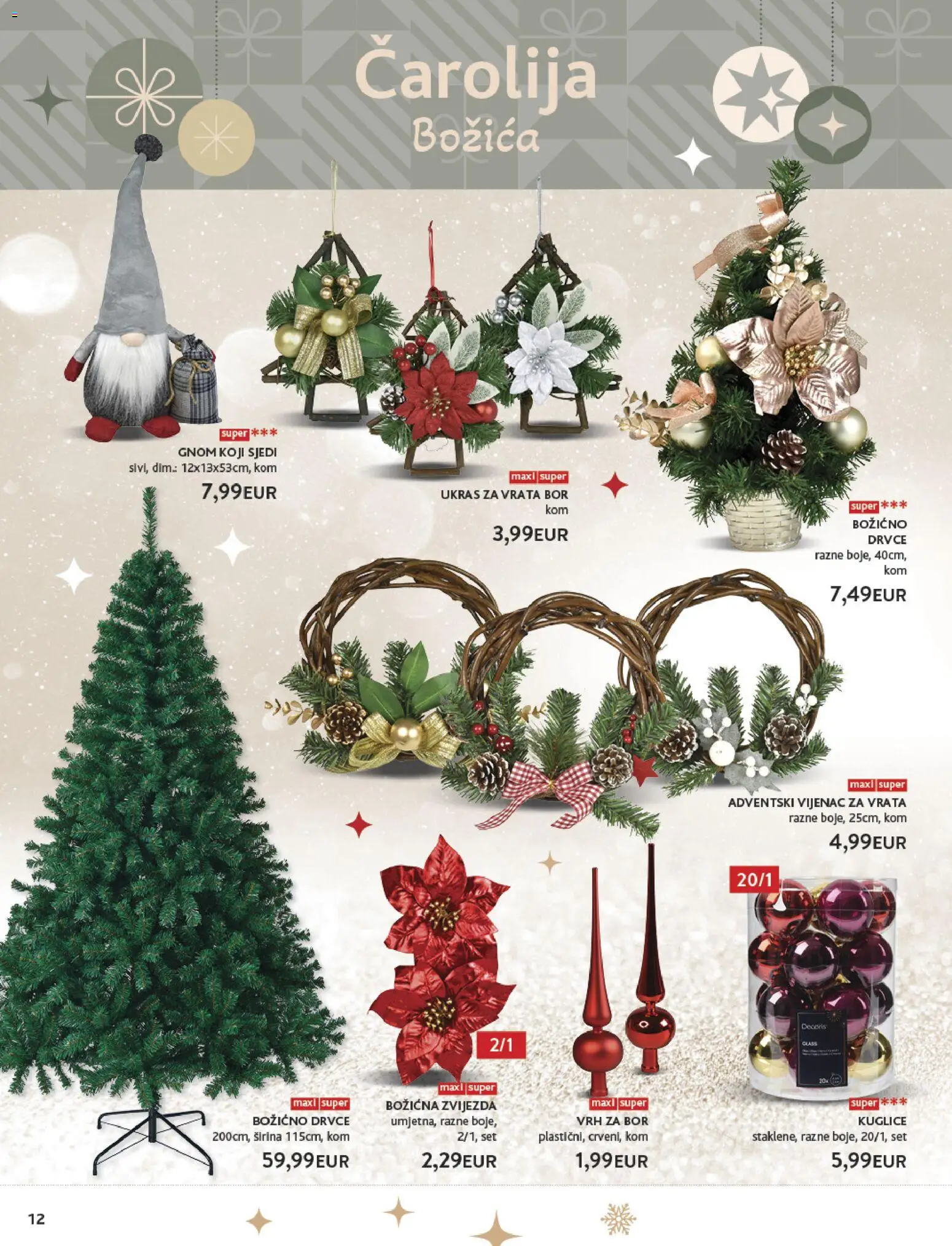 Konzum HR akciós ujság - amely érvényes a következő dátumtól: 24.11.2025 | Oldal: 12 | Termékek: Bor