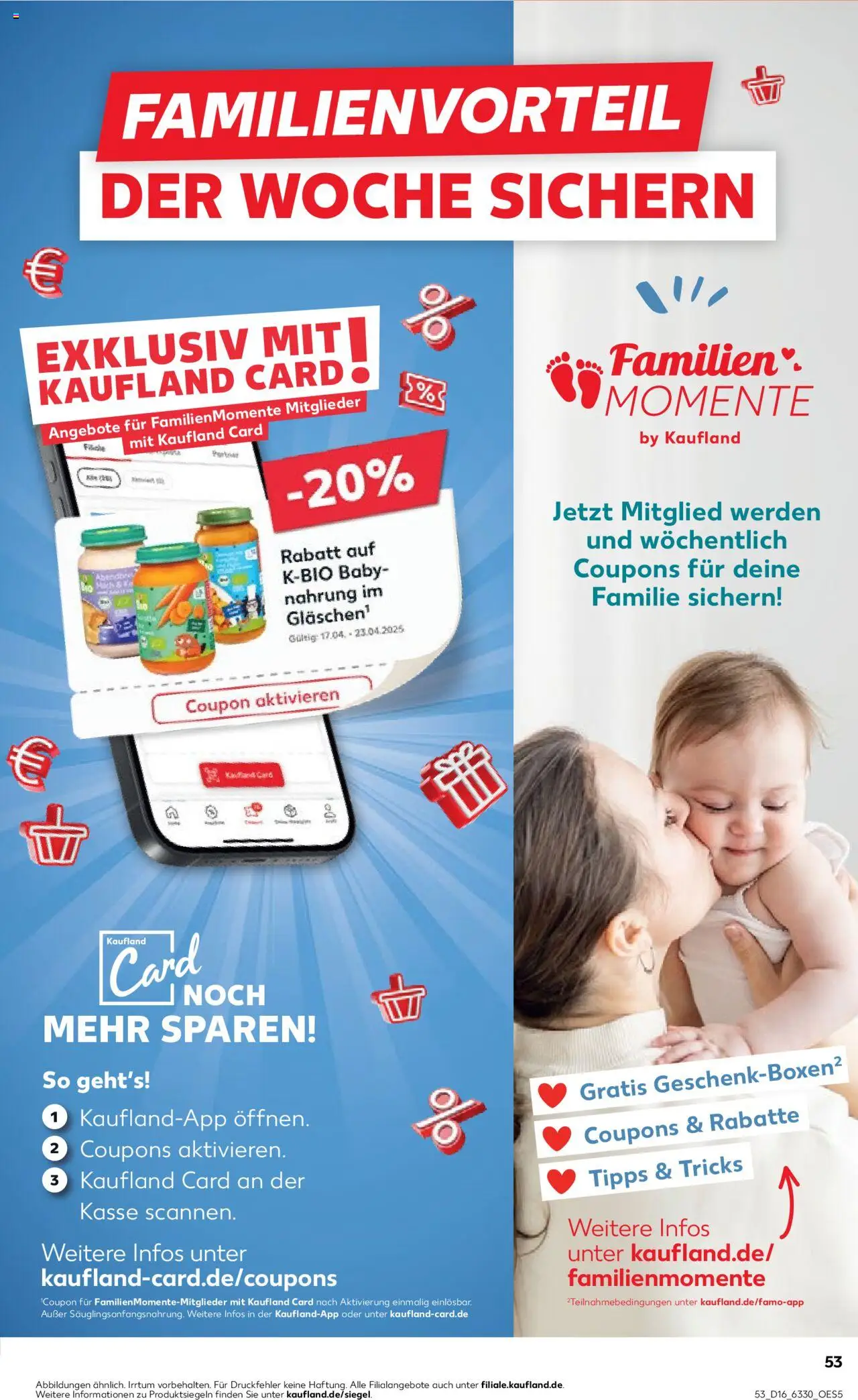 Kaufland - Hamburg, Bergedorfer Straße 106 - gültig ab dem 17.04.2025 | Seite: 53 | Produkte: Babynahrung
