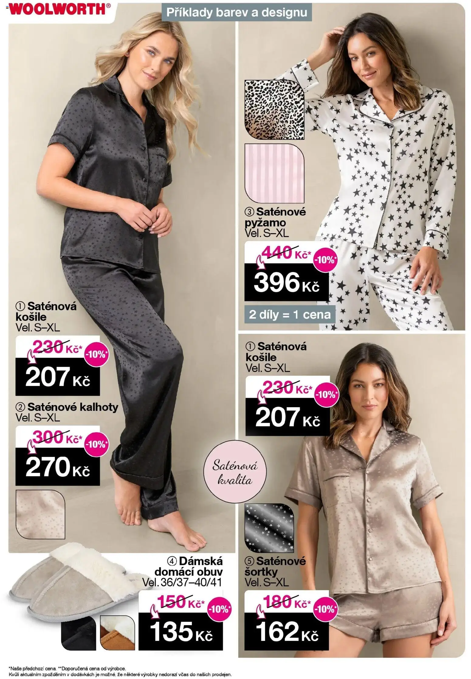 Woolworth leták od 07.11.2025 - akční nabídka | Strana: 17 | Produkty: Košile, Kalhoty, Pyžamo, Obuv