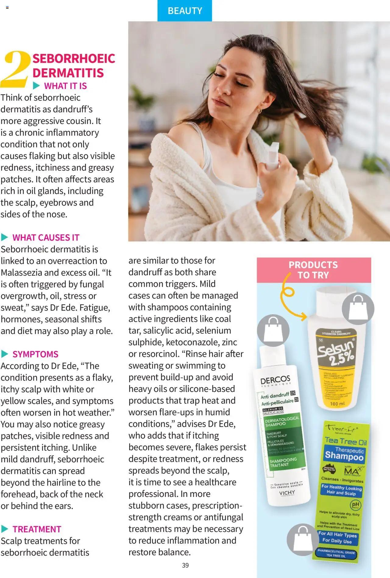 New Clicks catalogue – valid from 01.10.2025 | Page: 39 | Products: Oil, Tea, Shampoo, Flakes