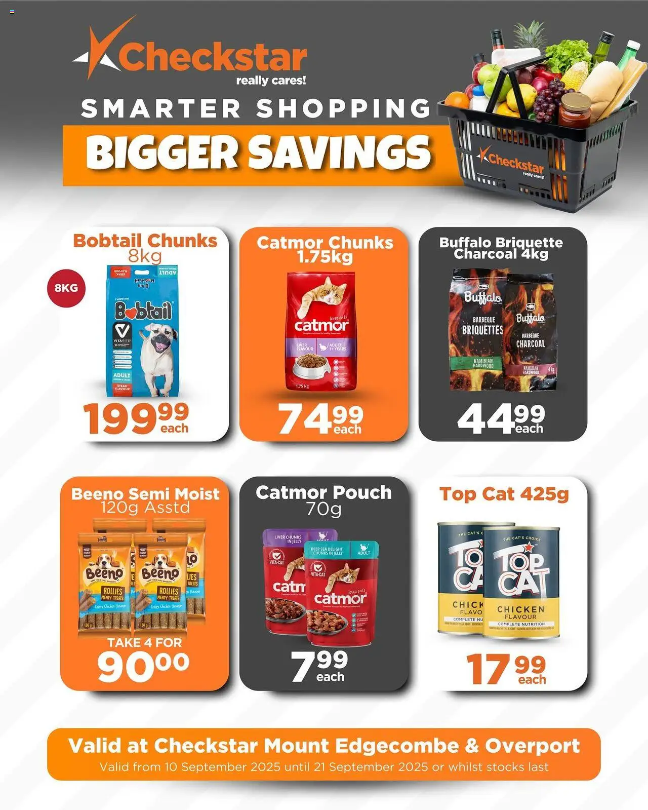 New Check Star catalogue – valid from 10.09.2025 | Page: 3 | Products: Drone, Steak, Chicken