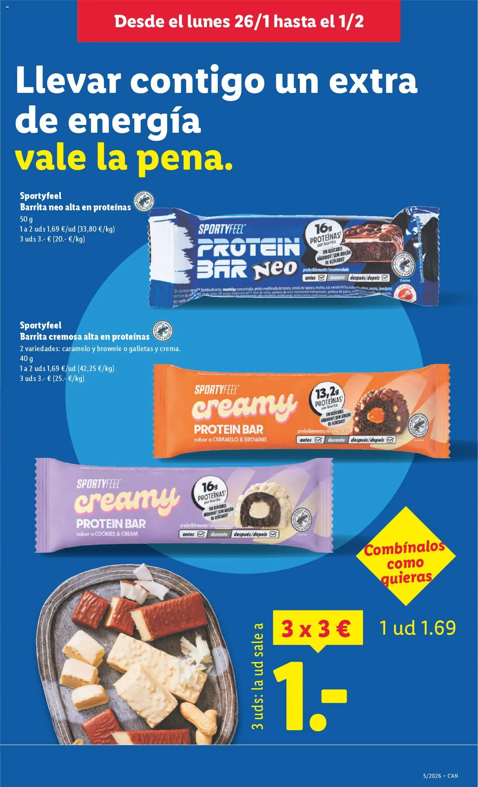 Lidl - Canarias │ válido desde el 26.01.2026 | Página: 25 | Productos: Galletas