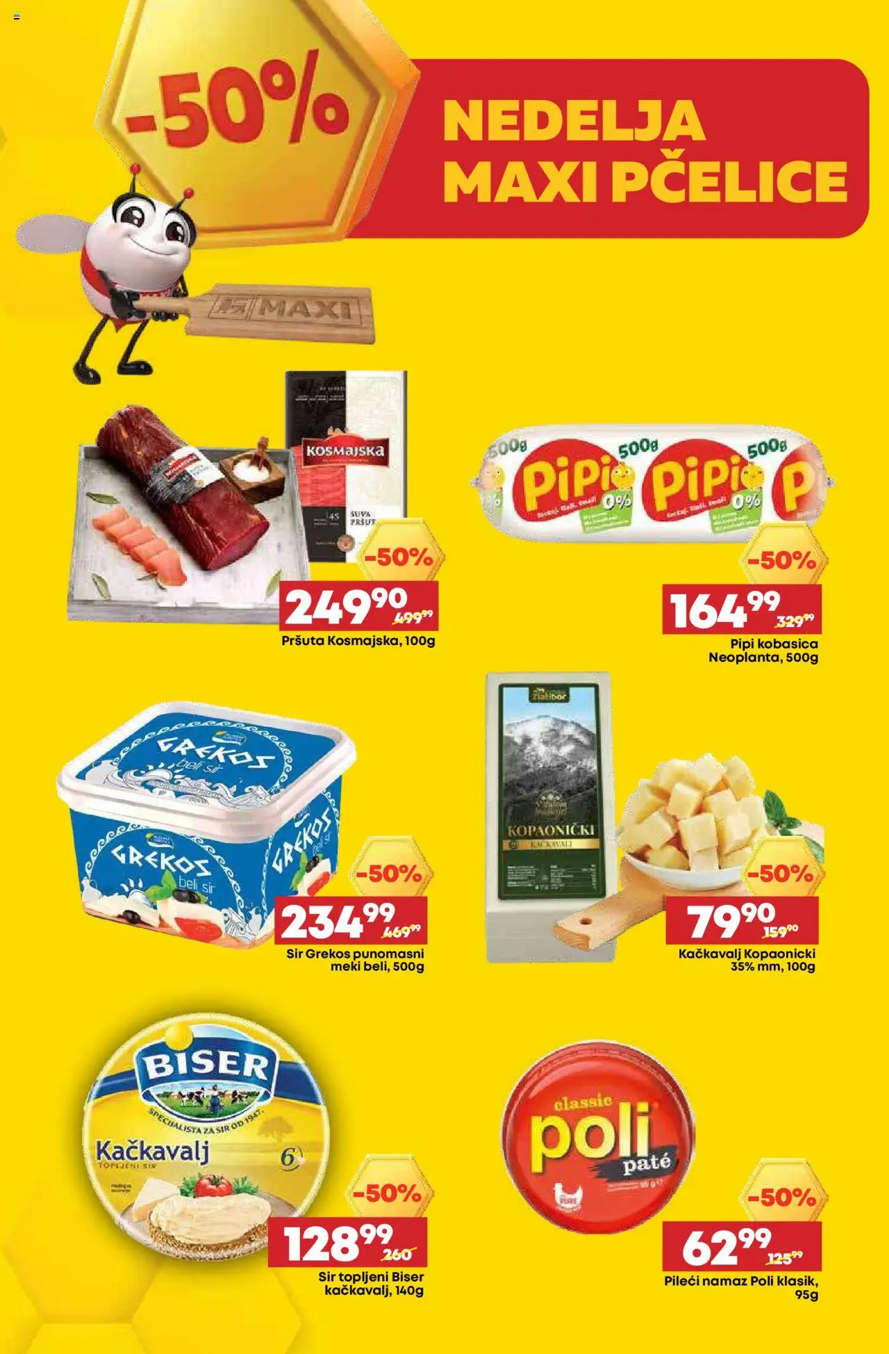 Tempo katalog - važi od 07.08.2025 | Strana: 2 | Proizvode: Sir, Kačkavalj, Kobasica