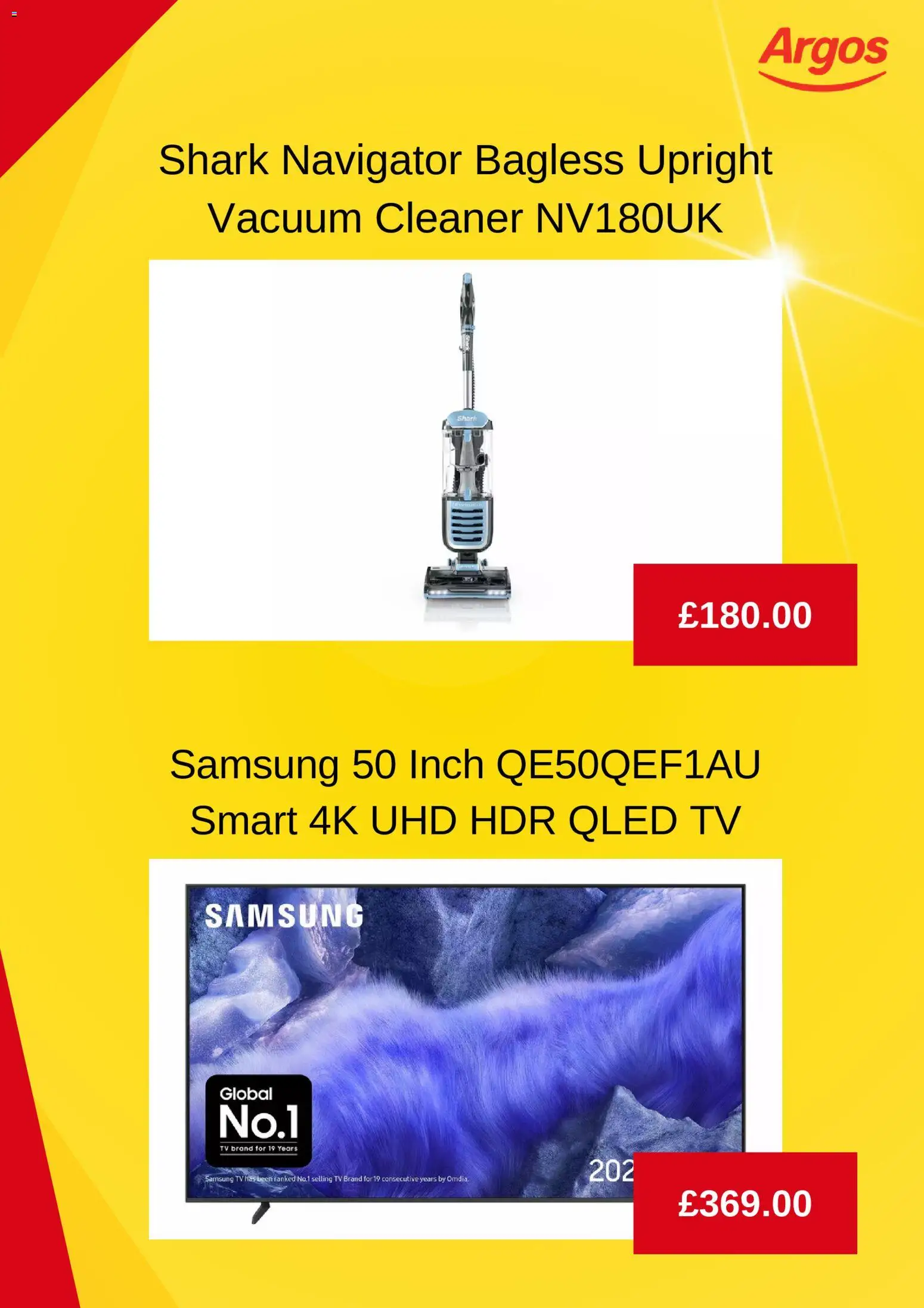 {H1} | Page: 7 | Products: samsung TV, Samsung, TV, Vacuum cleaner