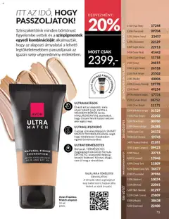 Katalógus AVON 2025 októberi - amely érvényes a következő dátumtól: 01.10.2025 | Oldal: 77