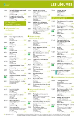 Picard - Prévisualisation de Picard catalogue valide à partir de 05.01.2026 | Page: 8 | Produits: Origan, Citron, Patate douce, Ail