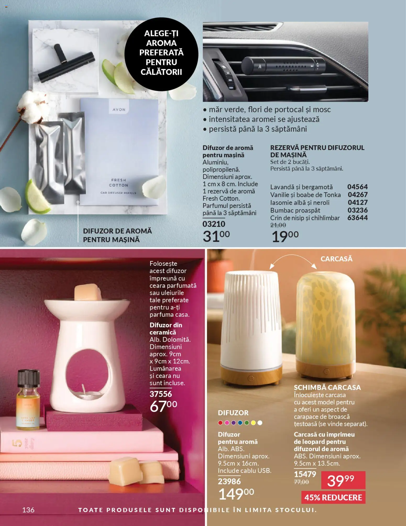 Noul catalog Avon – valabil de la 01.02.2026 | Pagină: 138 | Produse: Cablu, Difuzor, Carcasă