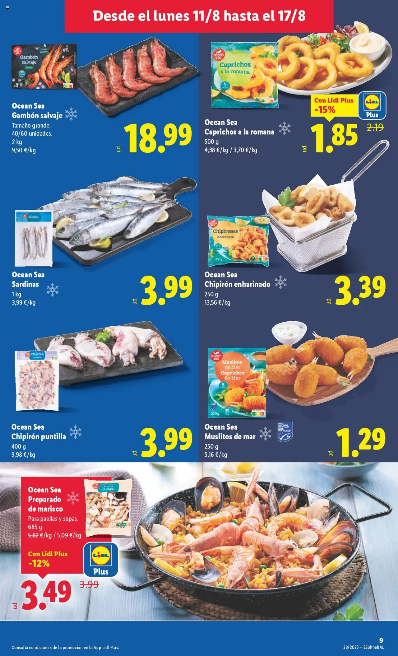 Lidl catálogo VAL │ válido desde el 11.08.2025 | Página: 17