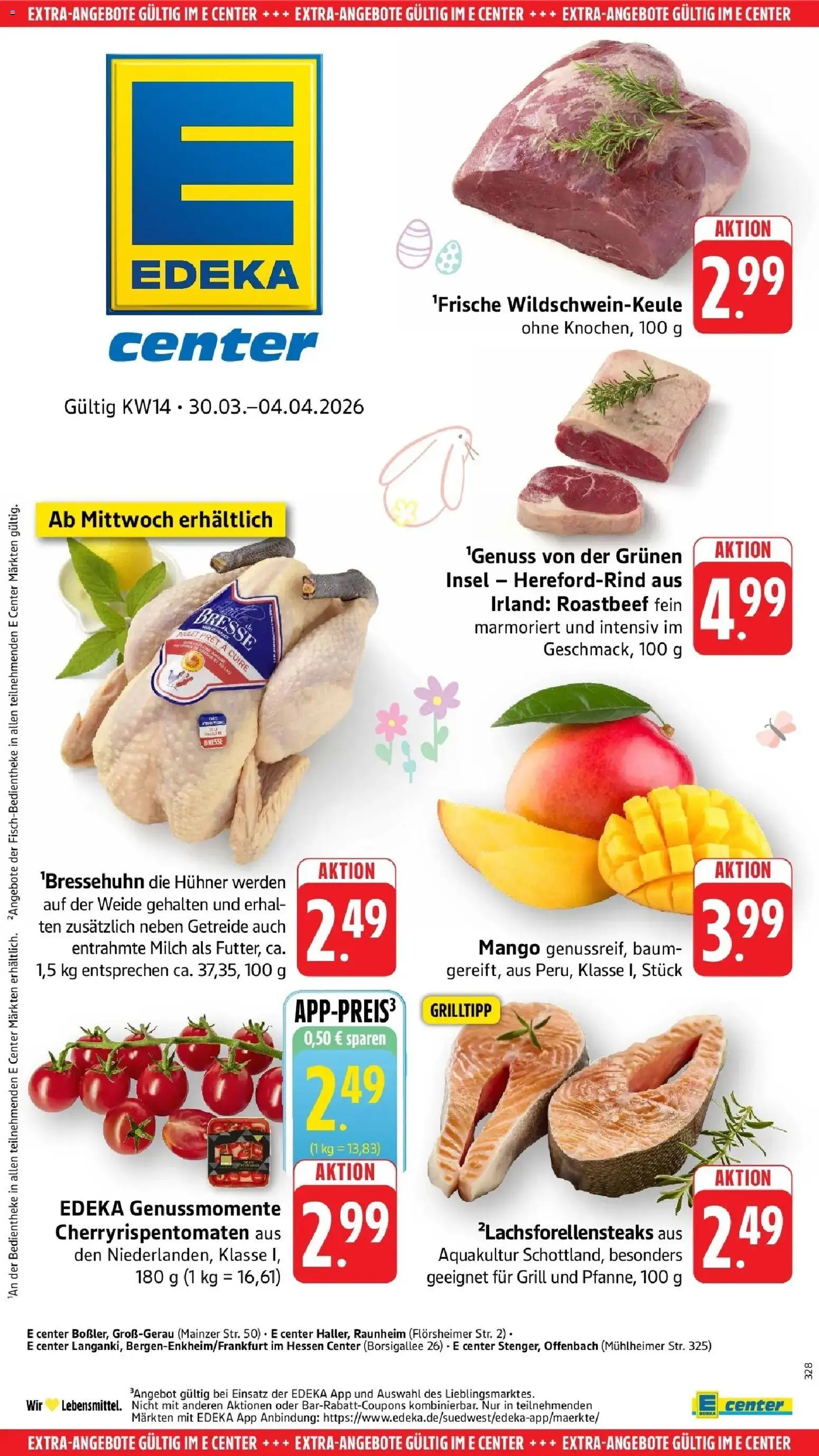Angebote – gültig ab 30.03.2026 | Seite: 55 | Produkte: Grill, Milch, Mango, Getreide