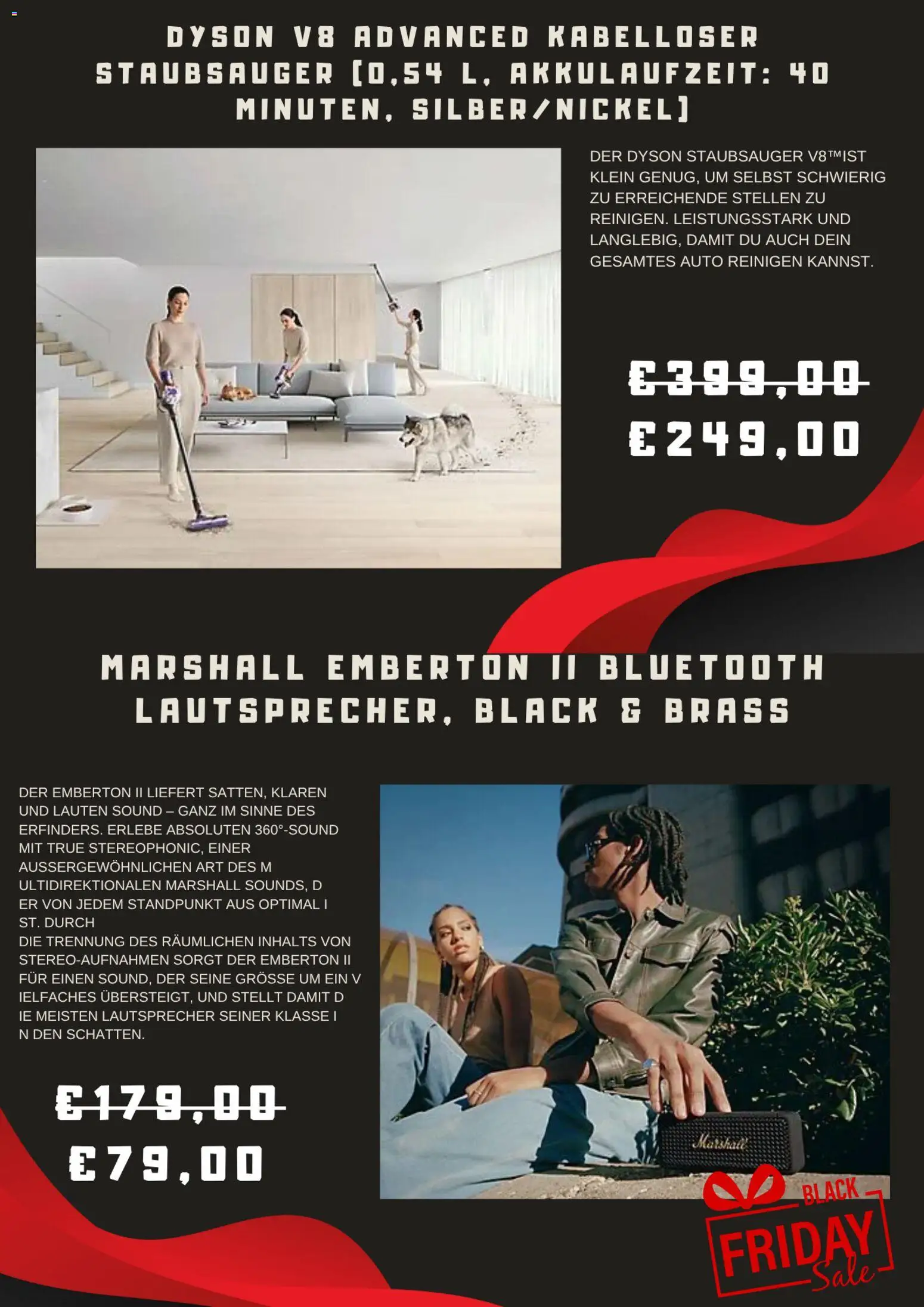 Media Markt - Black Friday gültig ab 17.11.2025 | Seite: 2 | Produkte: Lautsprecher, Staubsauger