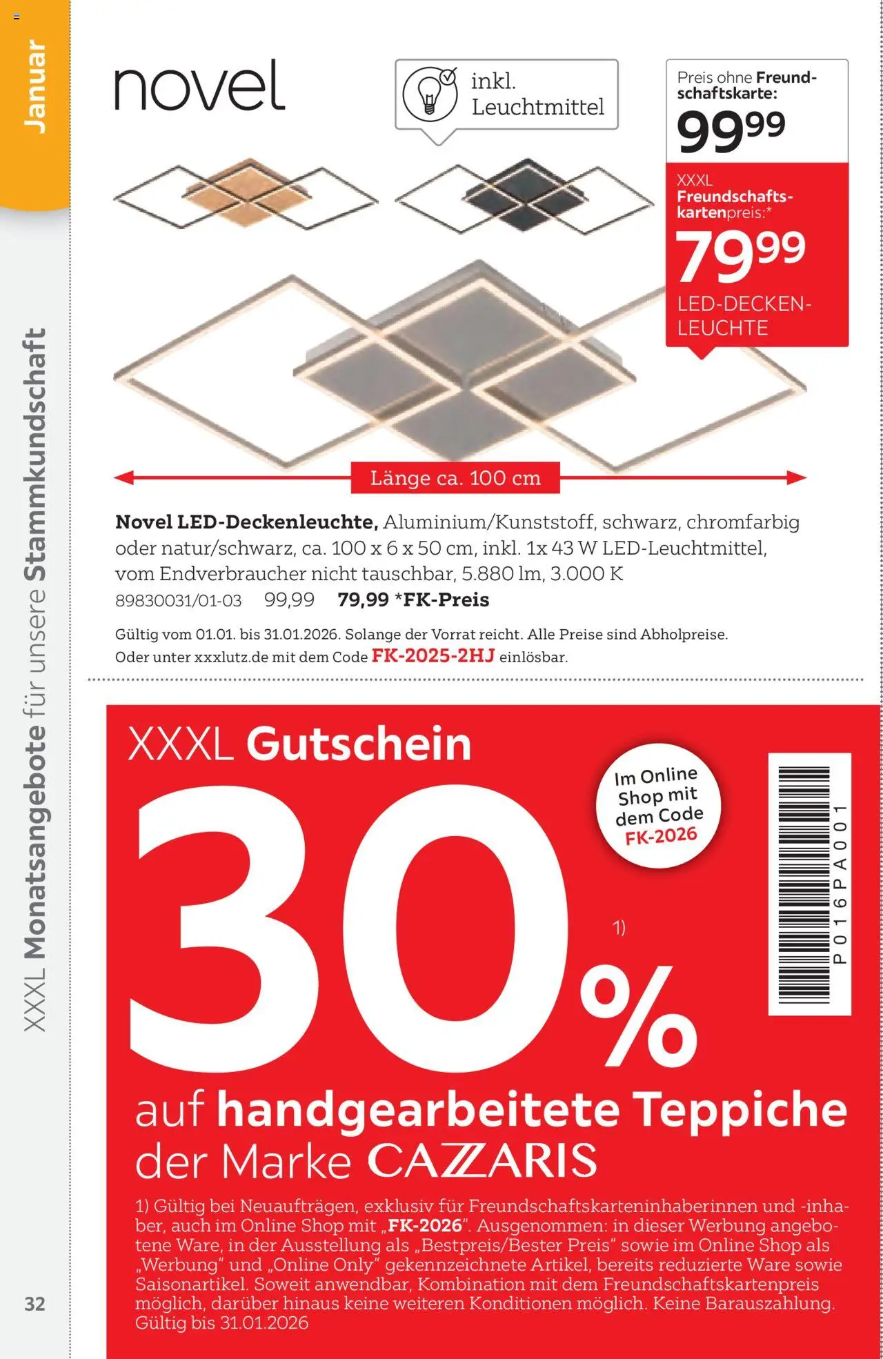 XXXL Lutz Freundschaftskartenjournal - gültig ab dem 01.08.2025 | Seite: 32