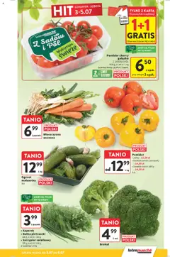 Intermarche Gazetka od 03.07.2025 | Strona: 11 | Produkty: Karta, Koperek, Brokuł, Pomidor cherry