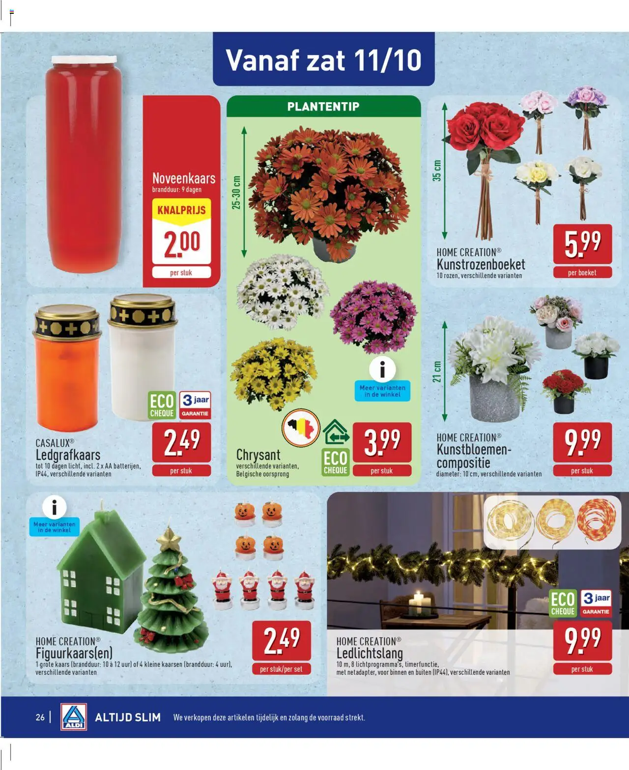 {H1} | Pagina: 26 | Producten: Kaarsen, Kaars