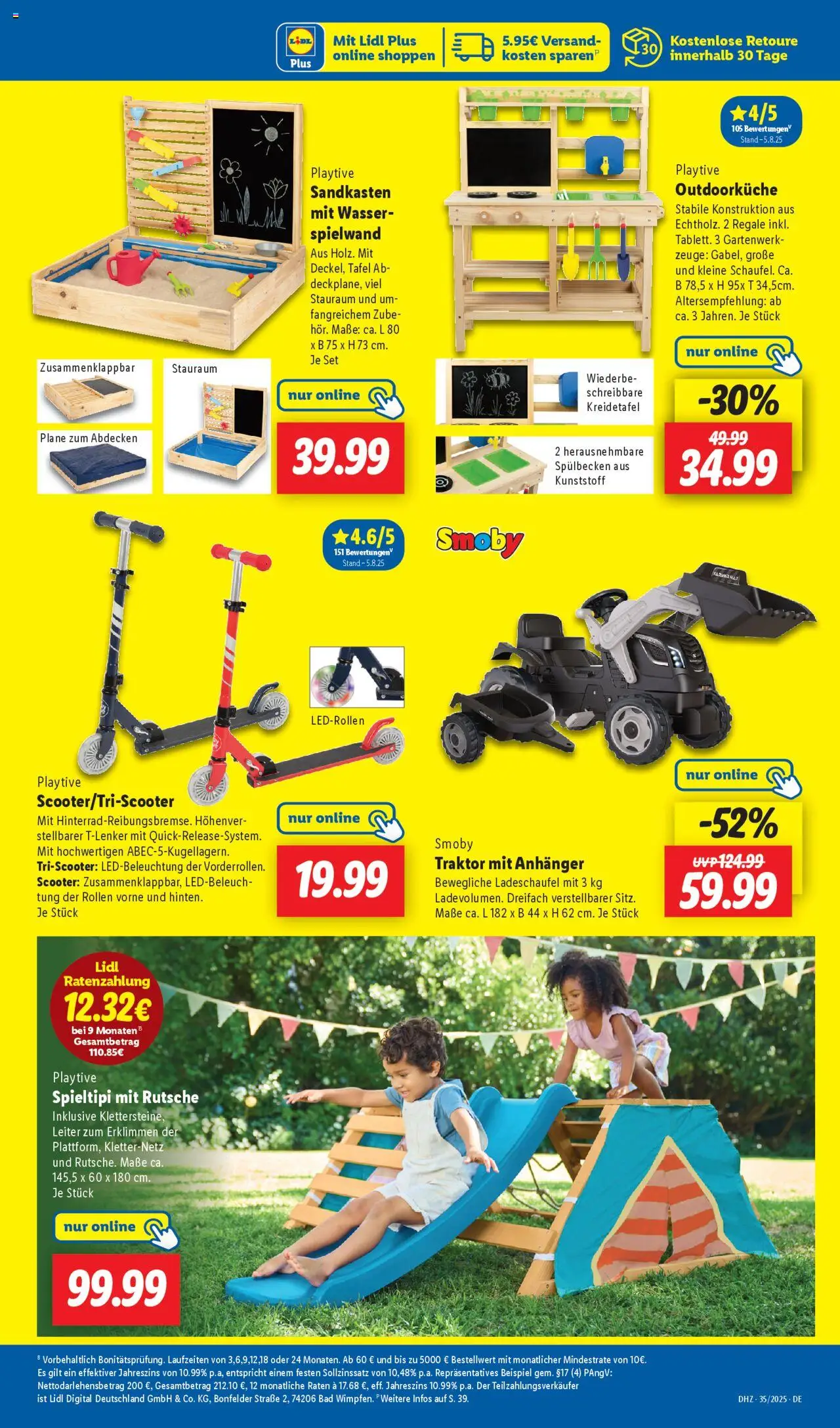 Lidl Prospekt Holzminden	 - gültig ab dem 25.08.2025 | Seite: 15 | Produkte: Bad, Scooter, Wasser