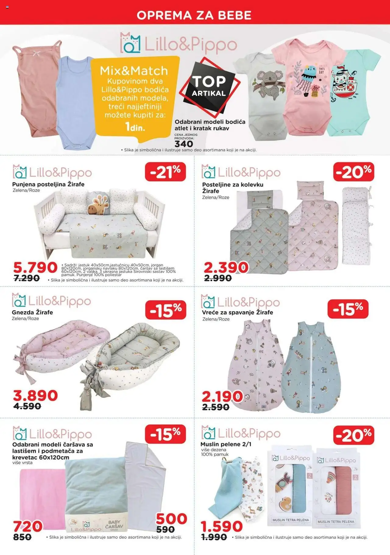 Aksa katalog - važi od 08.08.2025 | Strana: 6 | Proizvode: Jastuk, Jorgan, Posteljine, Pelene