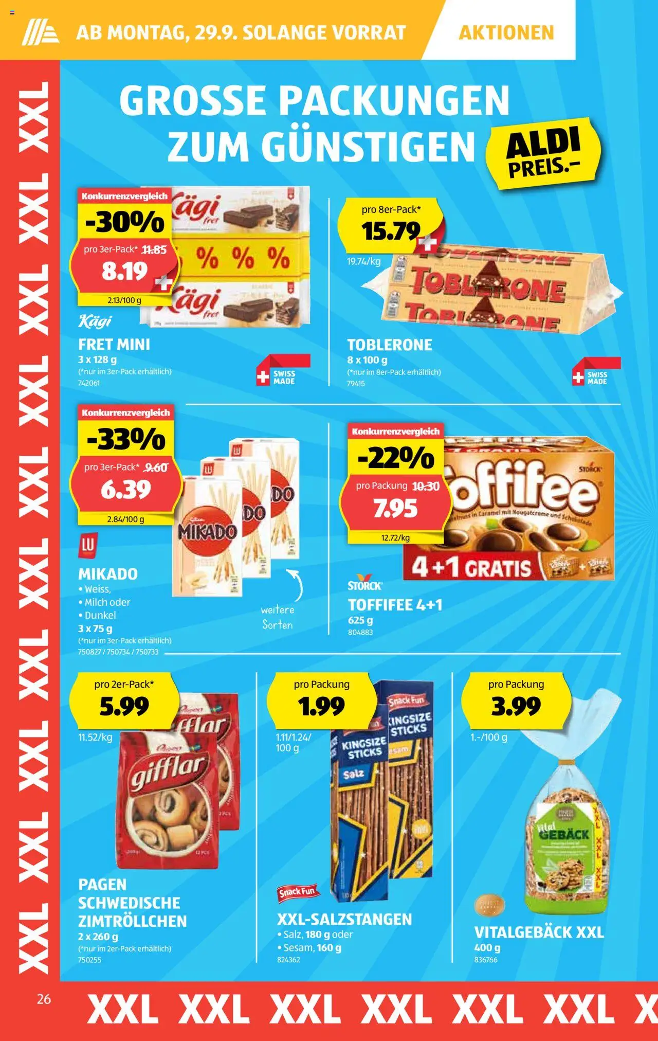 Aldi Aktionen – gültig ab 25.09.2025 | Seite: 27 | Produkte: Milch, Salz