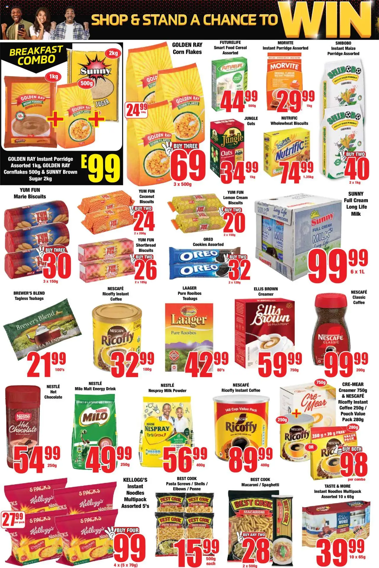 New Boxer catalogue – valid from 22.09.2025 | Page: 4 | Products: Chocolate, Chicken, Noodles, Cream