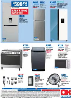 New OK Furniture catalogue – valid from 20.08.2025 | Page: 4 | Products: Lantern, Microwave oven, Stove, Gas stove